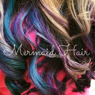 Mermaid hair for summer