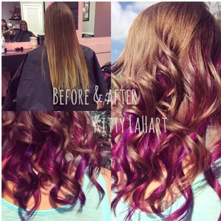 Cut &amp; color by Kitty