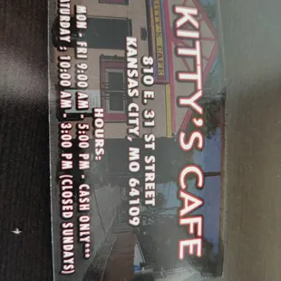 Hours, location and info current as of 6/25/2022