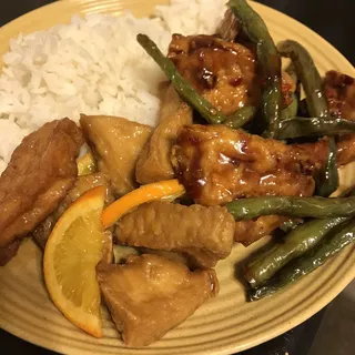 Orange tofu