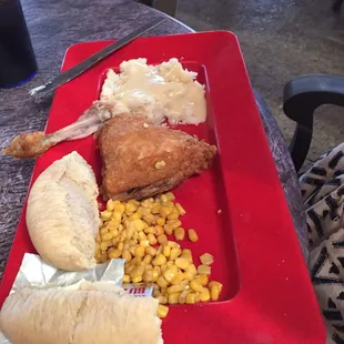 Broasted chicken