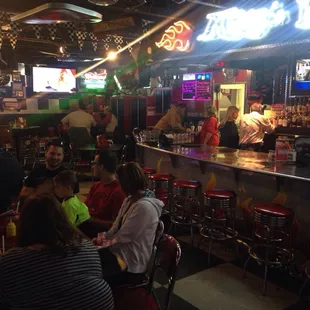 Interior of Roadhouse.