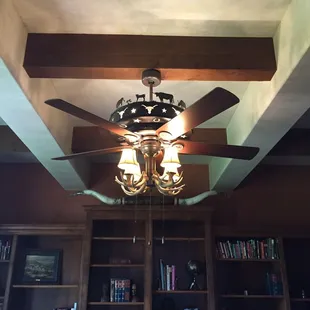 Kiva's Longhorn Ceiling Fan.  Item# KV52LHR-REGULAR