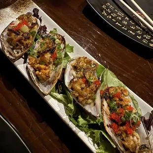 Baked mussels - must try!
