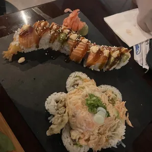 sashimi, sushi, sushi and sashimi, food
