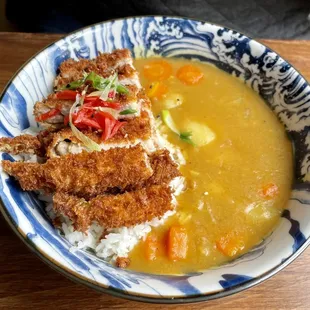 Pork Katsu Curry Bowl