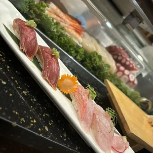 sushi and sashimi, food, sushi, sashimi