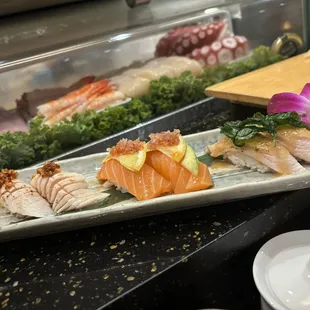 food, sushi and sashimi, sushi, sashimi