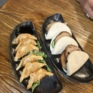 Gyoza &amp; Pork Steamed Bun