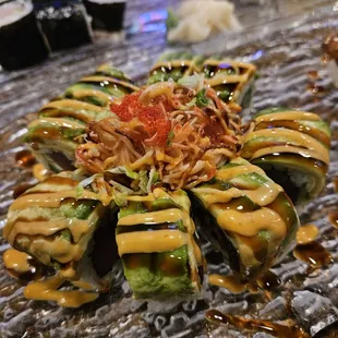 Volcano roll