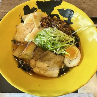 Shoyu Ramen With Shrimp Wonton