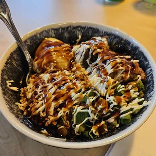 Charshu bowl: too much sauce