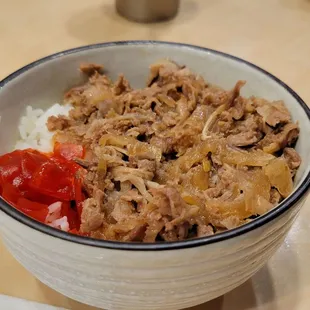 Beef bowl