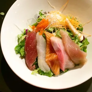 Sashimi Salad