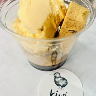 People are loving this Affogato! Can you tell me what goes in an affogato? No liquore in this one.