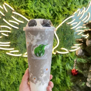 cookies and cream frozen latte  No espresso