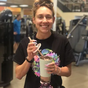 Trainers and athletes like Shelby know healthy and they love the taste!