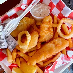 Seafood parcel