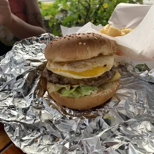 Country beef burger