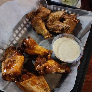 Mango Habanero/Lemon Pepper Wings