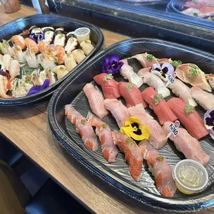 sushi, food, sashimi, sushi and sashimi