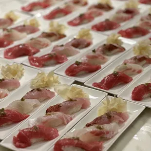 sashimi, sushi, sushi and sashimi, food