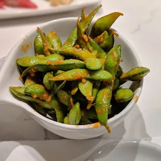 Garlic Edamame