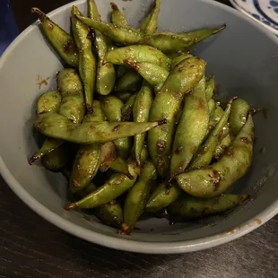 Garlic Edamame
