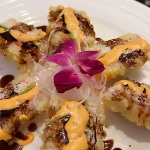 Vegetable Tempura Rolls