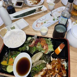 Chicken Dinner with assorted tempura