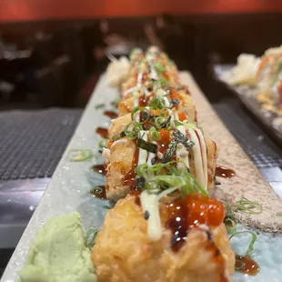 food, sushi and sashimi