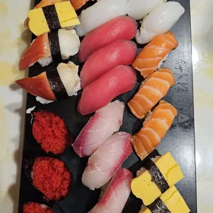 sushi and sashimi, sushi, sashimi, food