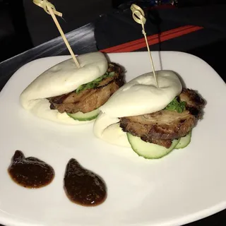 Pork Belly Baos (Steamed Buns)