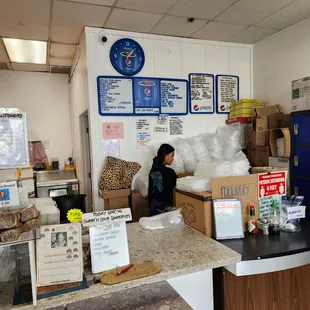 Front counter