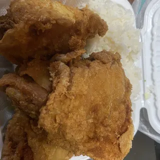 Fried Chicken Plate Lunch