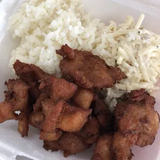 Mini Mochiko Chicken Plate