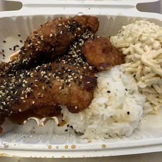 Mini Furikake Chicken Plate