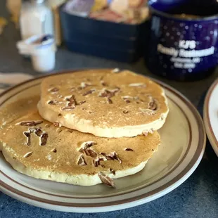 Pecan pancakes