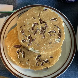 Pecan pancakes