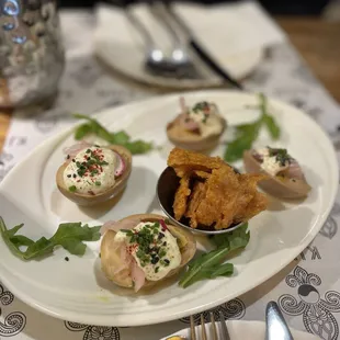 Soy Marinated Eggs &amp; Cracklin