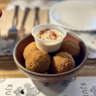 Japchae Boudin Balls