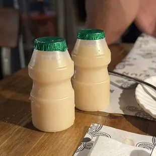 Yakult to end the meal