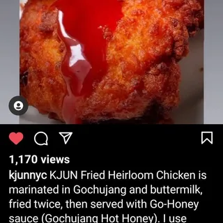 Andouille Gochujang Jam Hotteok