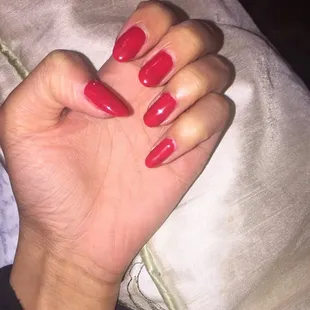 This is after just 2 coats! HORRIBLE!! Never again