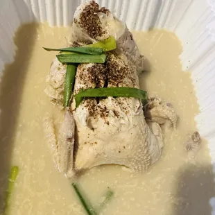 Ginseng Chicken Soup (samgaetang)!