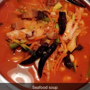 Seafood Noodle Soup