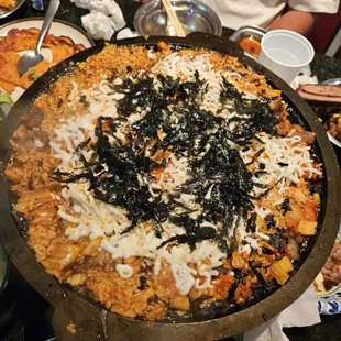 Kimchi Fried Rice for more IG @mrsericayvette