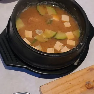 Soybean Paste Crab Soup