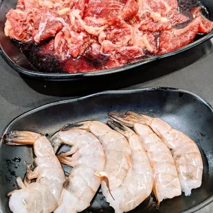 Hangjeongsal + Shrimp
