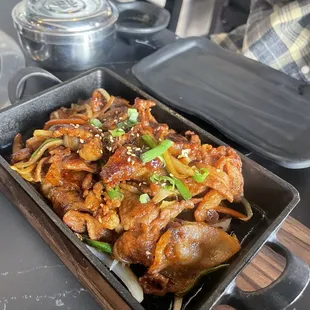 Spicy pork